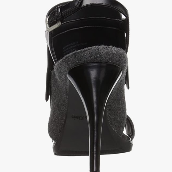 Calvin Klein Women's "Marin" Black/Gray Tuxedo Heel Size: 10M - Picture 2 of 7
